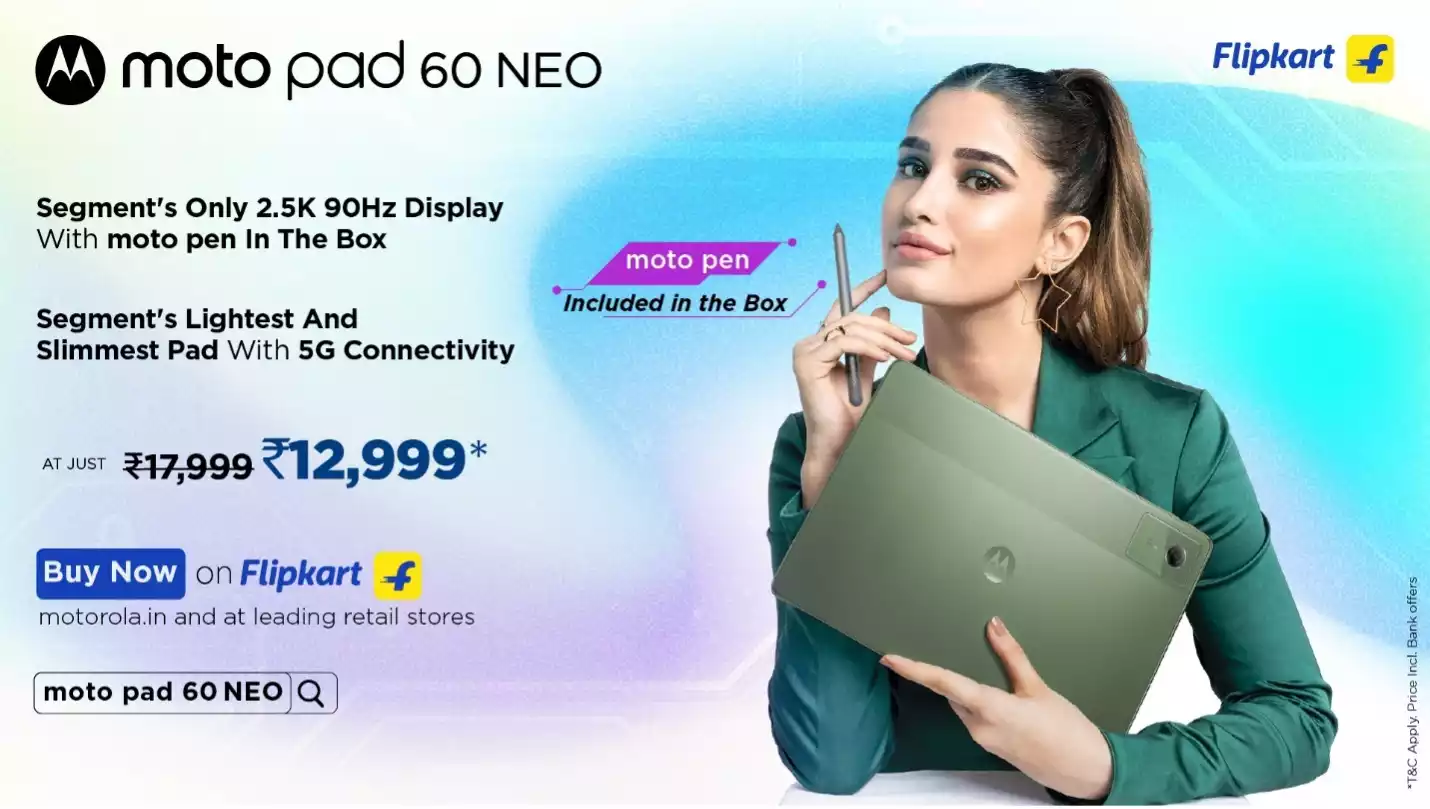 Motorola Pad 60 Neo Review in hindi