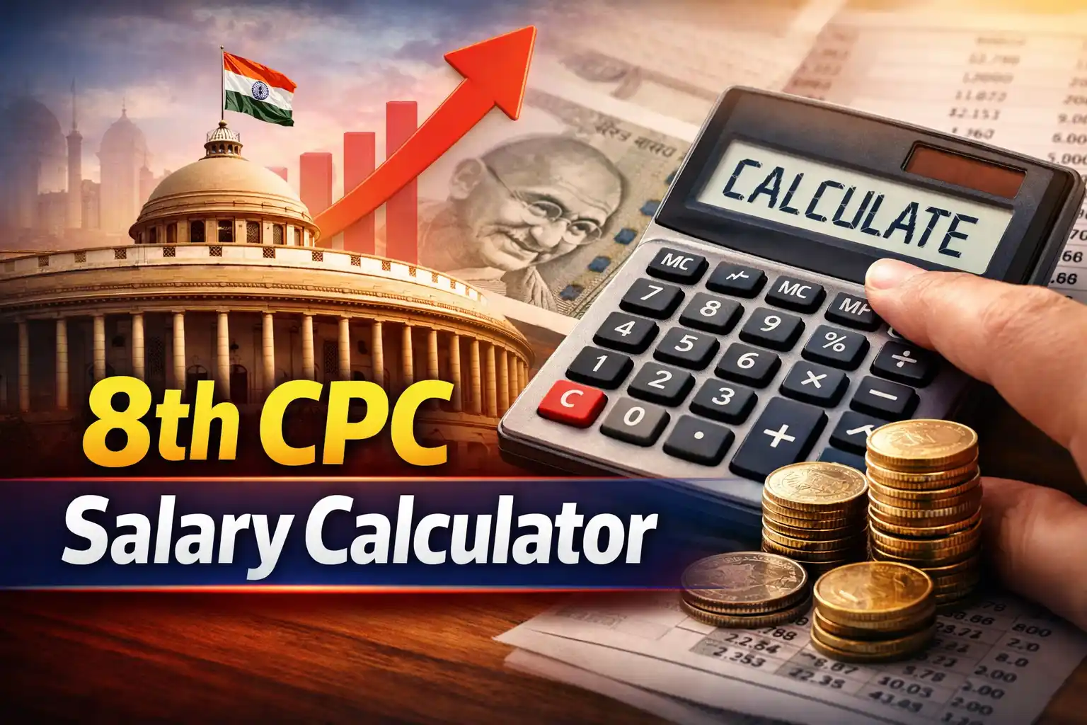 8th CPC Salary Calculator