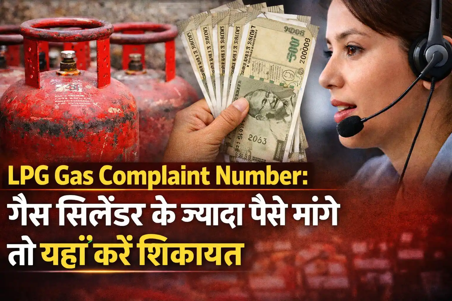LPG Gas Complaint Number