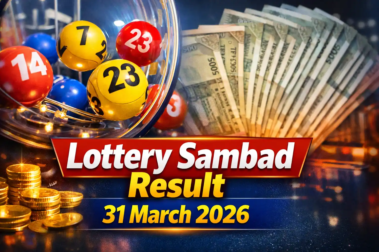 Lottery Sambad Result 31 March 2026