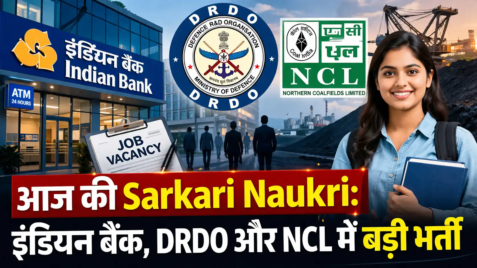 Sarkari naukri opportunities in India